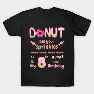 It's My 8th Birthday T-Shirt